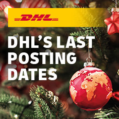 DHL's last posting dates for Christmas 2021